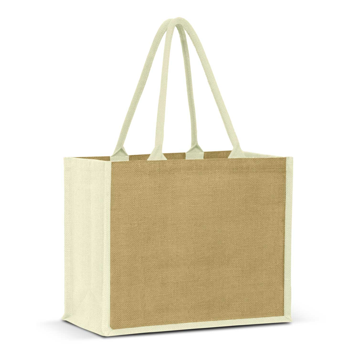 Torino Jute Tote Bag - Image 2