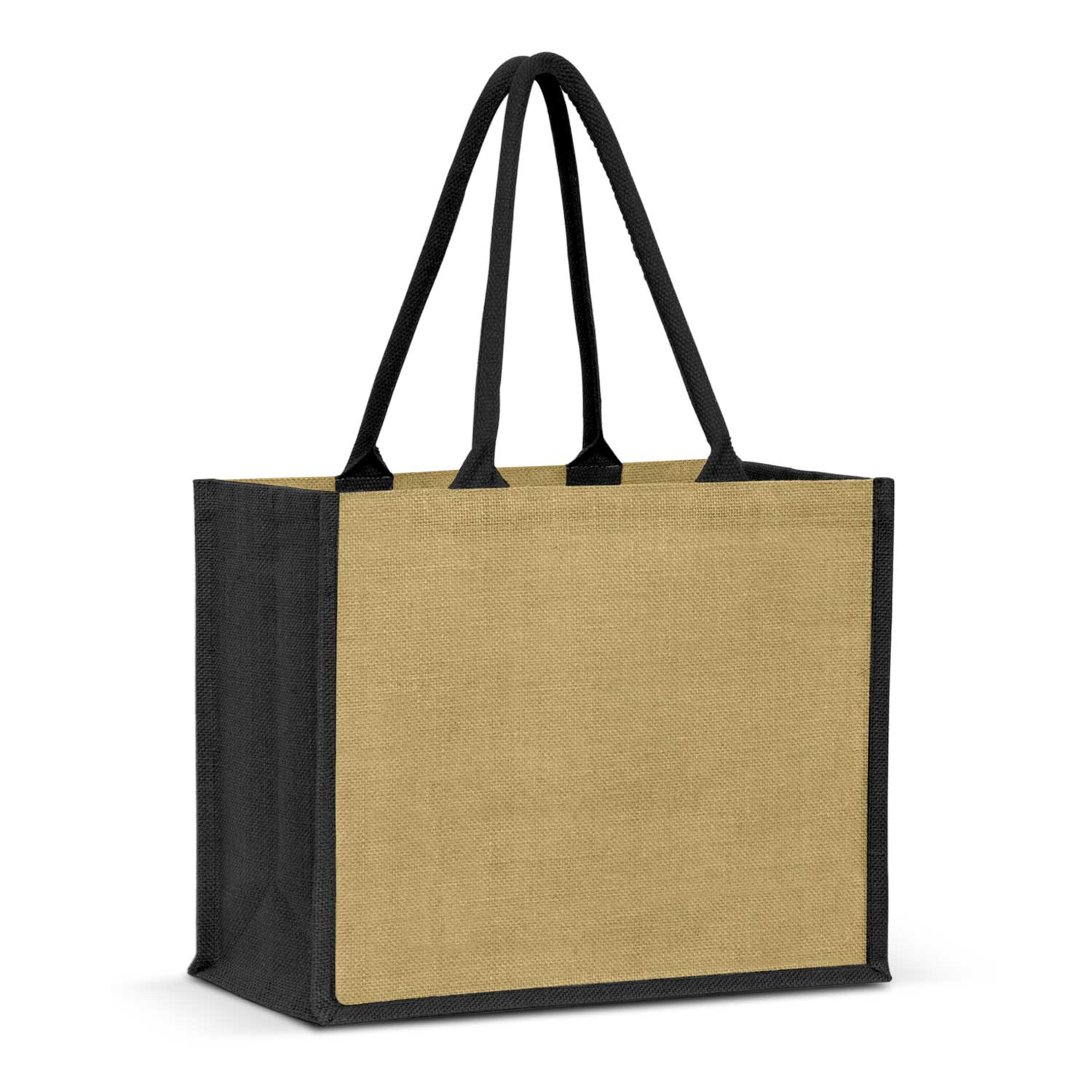 Torino Jute Tote Bag - Image 5