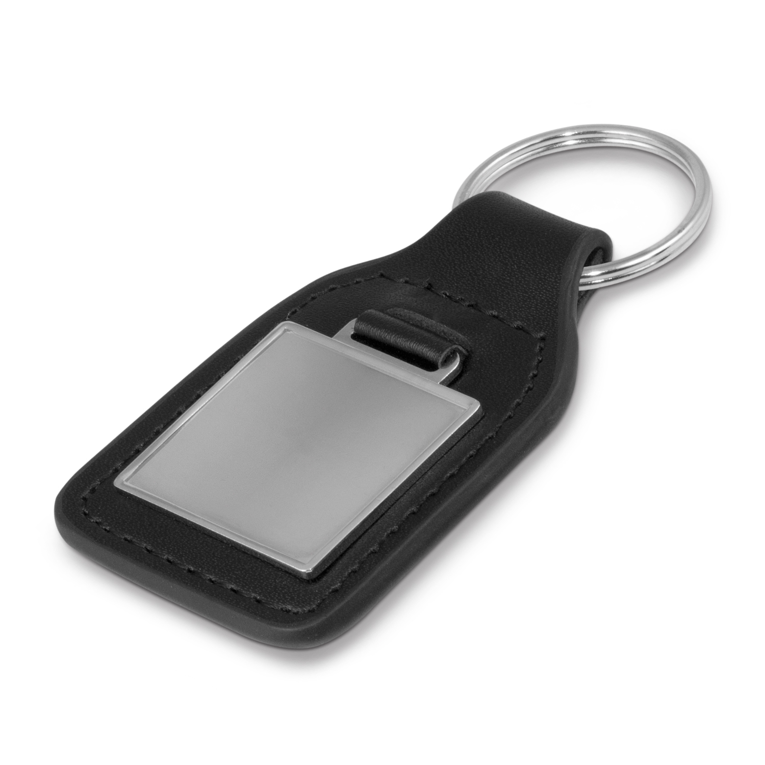 Baron Leather Key Ring - Square - Image 2