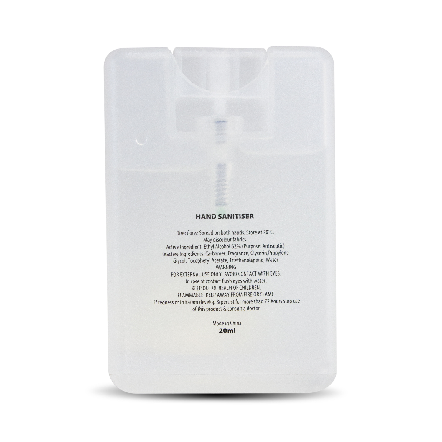 Hand Sanitiser Card - Image 2