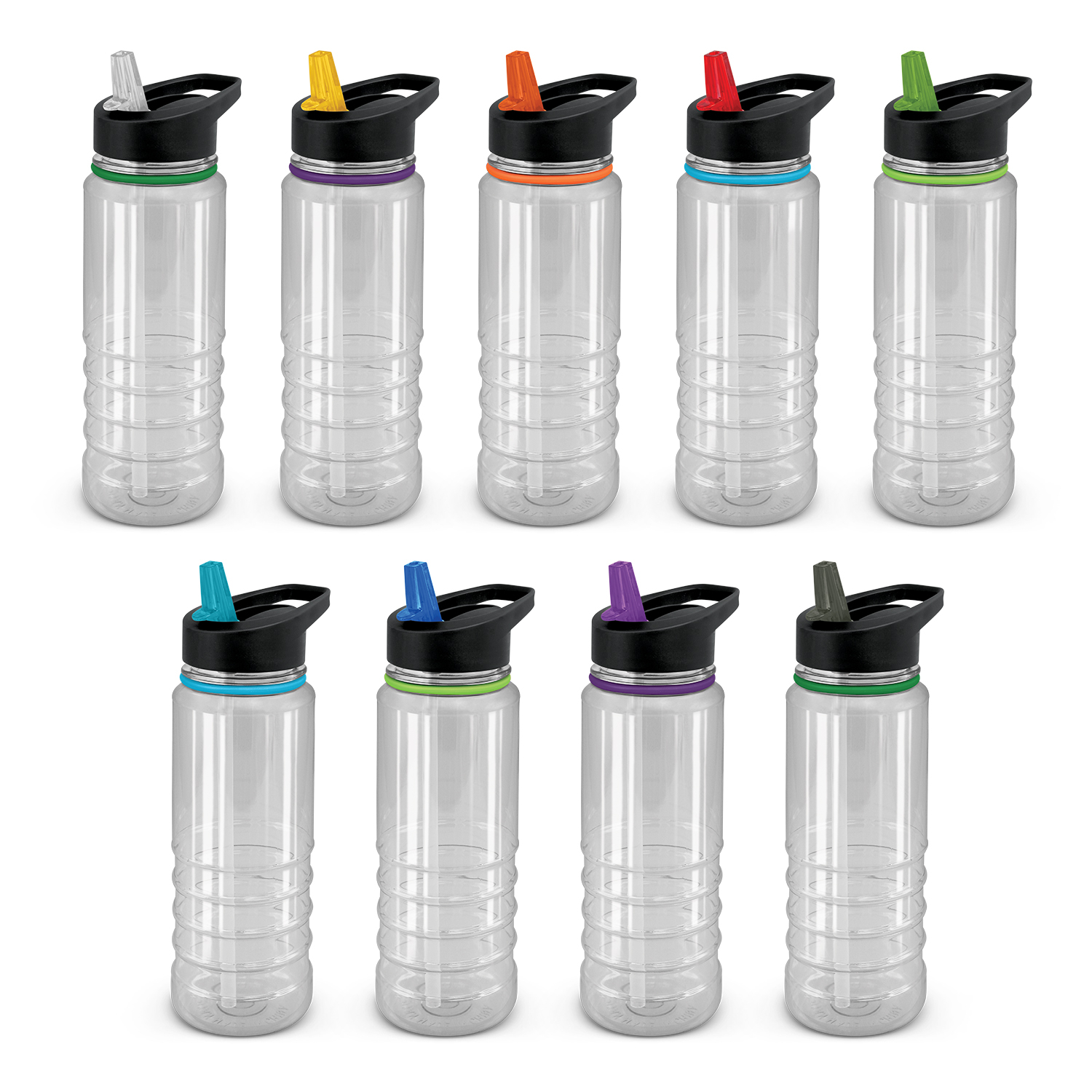 Triton Elite Bottle - Clear and Black - Image 21