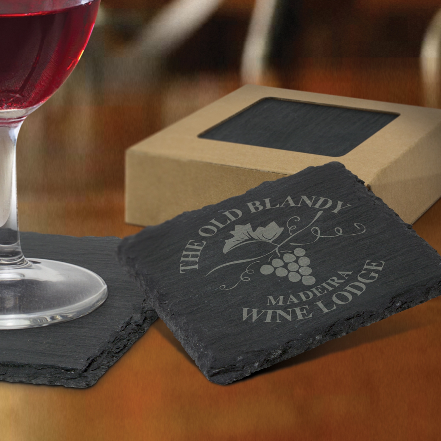 Slate Coaster - Set of 4 - Image 3