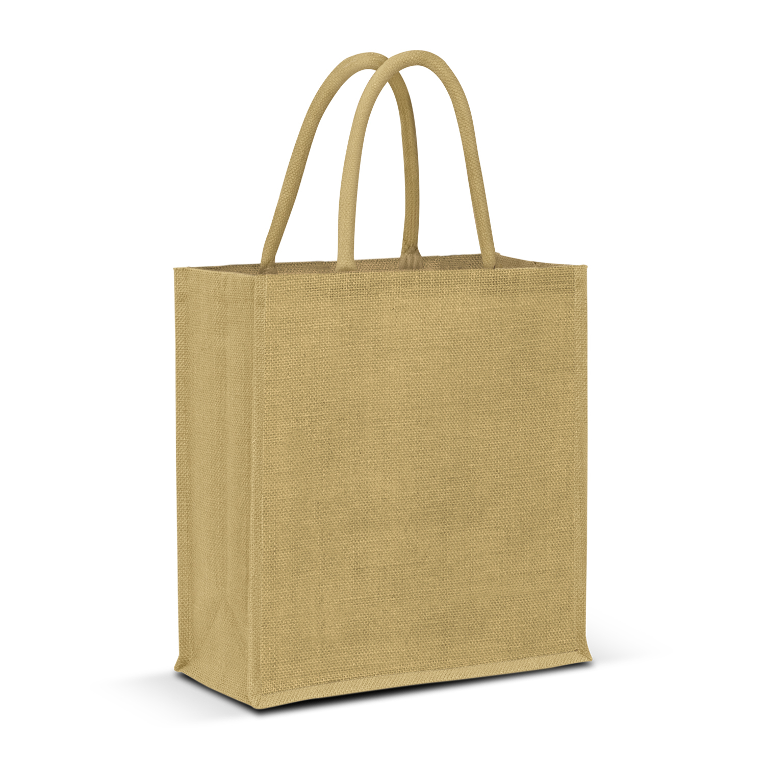 Lanza Jute Tote Bag - Colour Match - Image 2