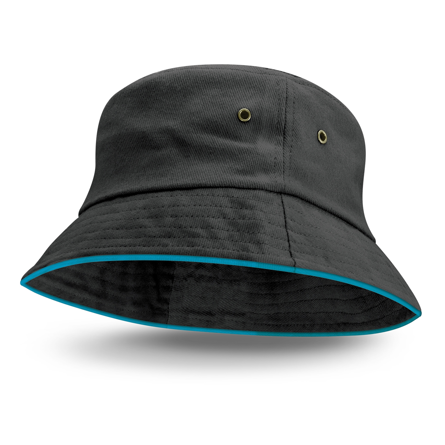 Bondi Bucket Hat - Coloured Sandwich Trim - Image 7