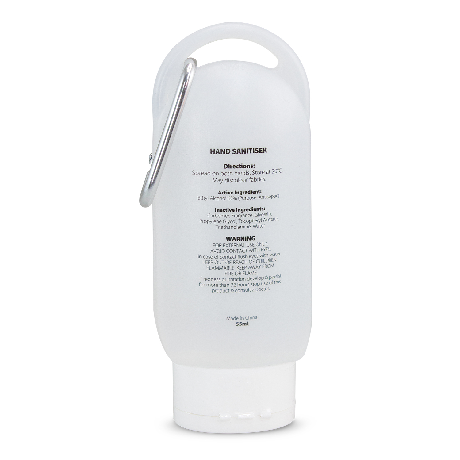 Gel Hand Sanitiser 55ml - Image 3