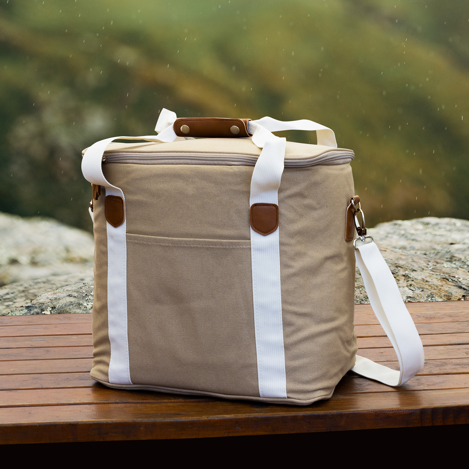 Canvas Cooler Bag - Image 8
