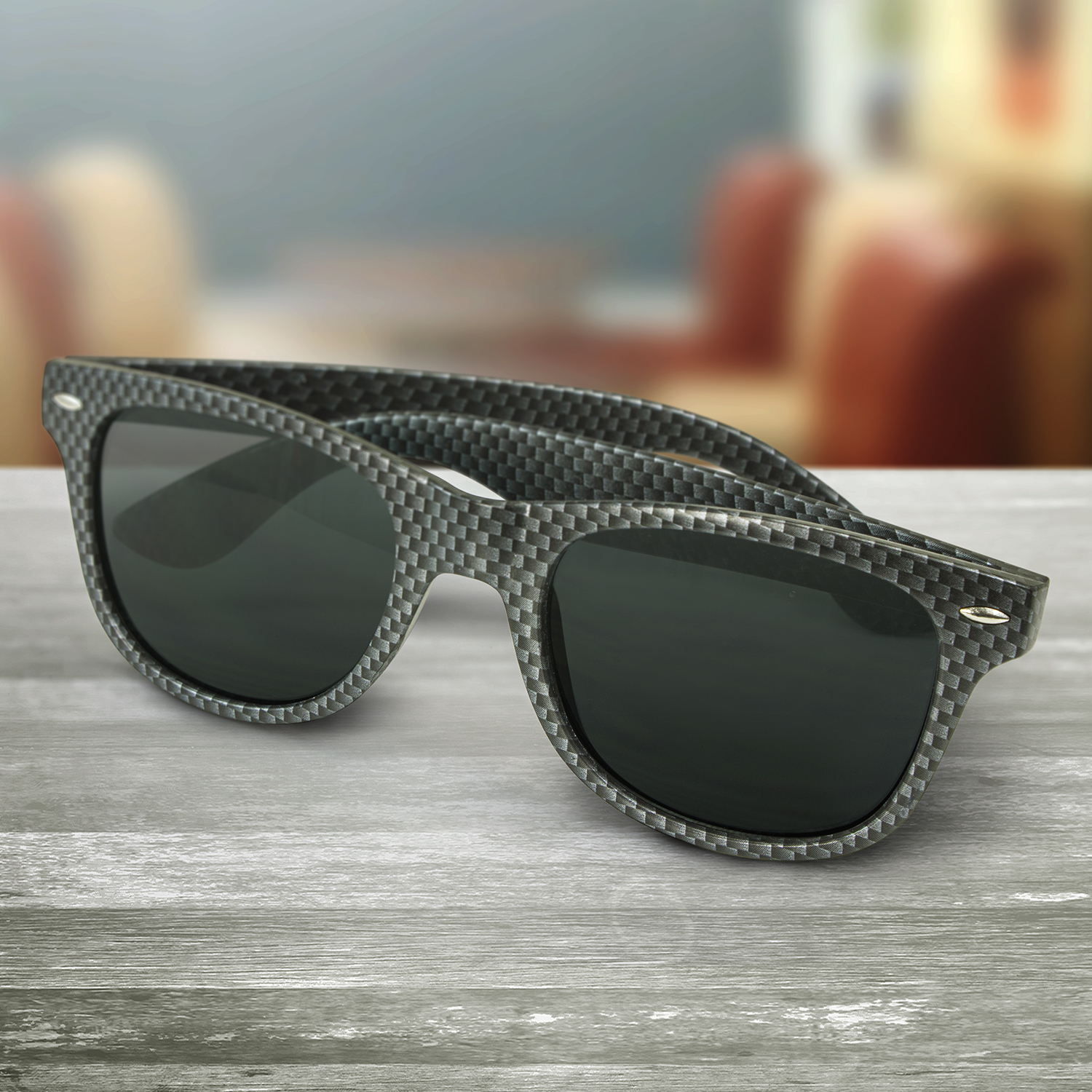 Malibu Premium Sunglasses - Carbon Fibre - Image 4