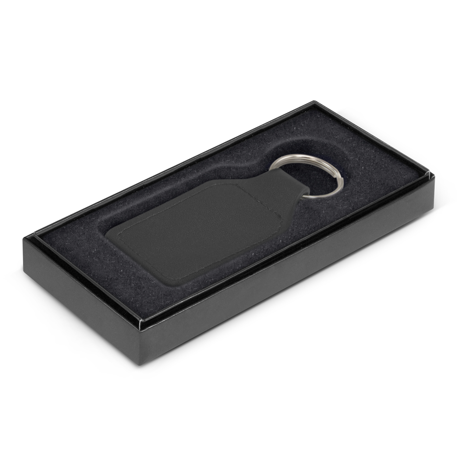 Prince Leather Key Ring - Square - Image 3