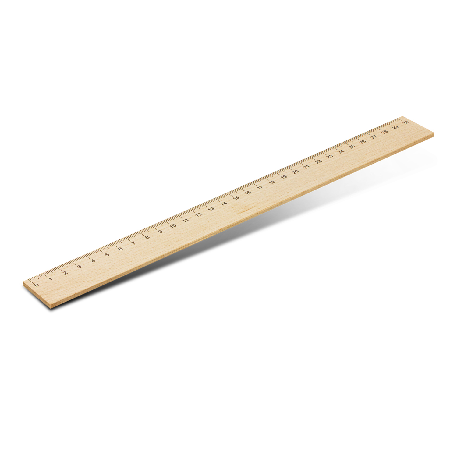 Wooden 30cm Ruler - Image 3