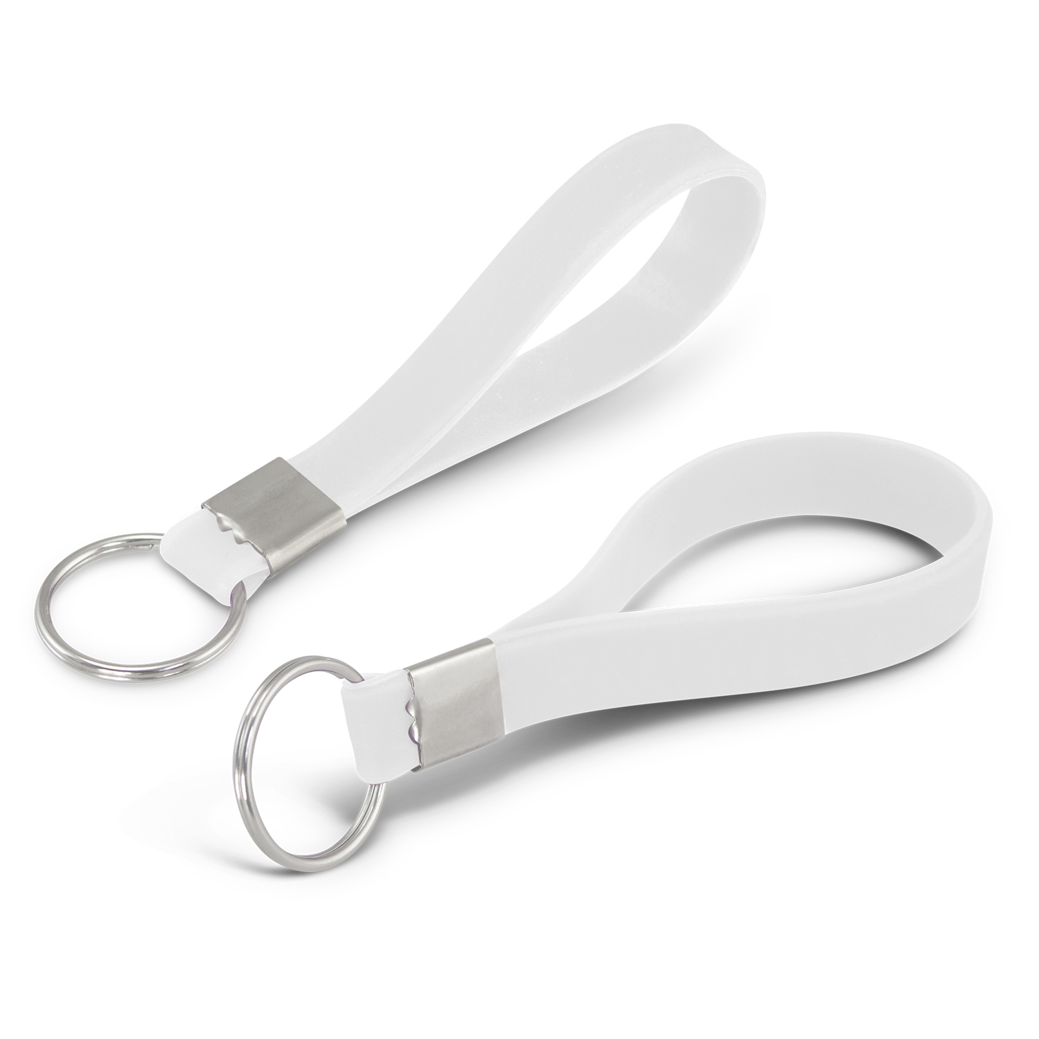 Silicone Key Ring - Debossed - Image 3