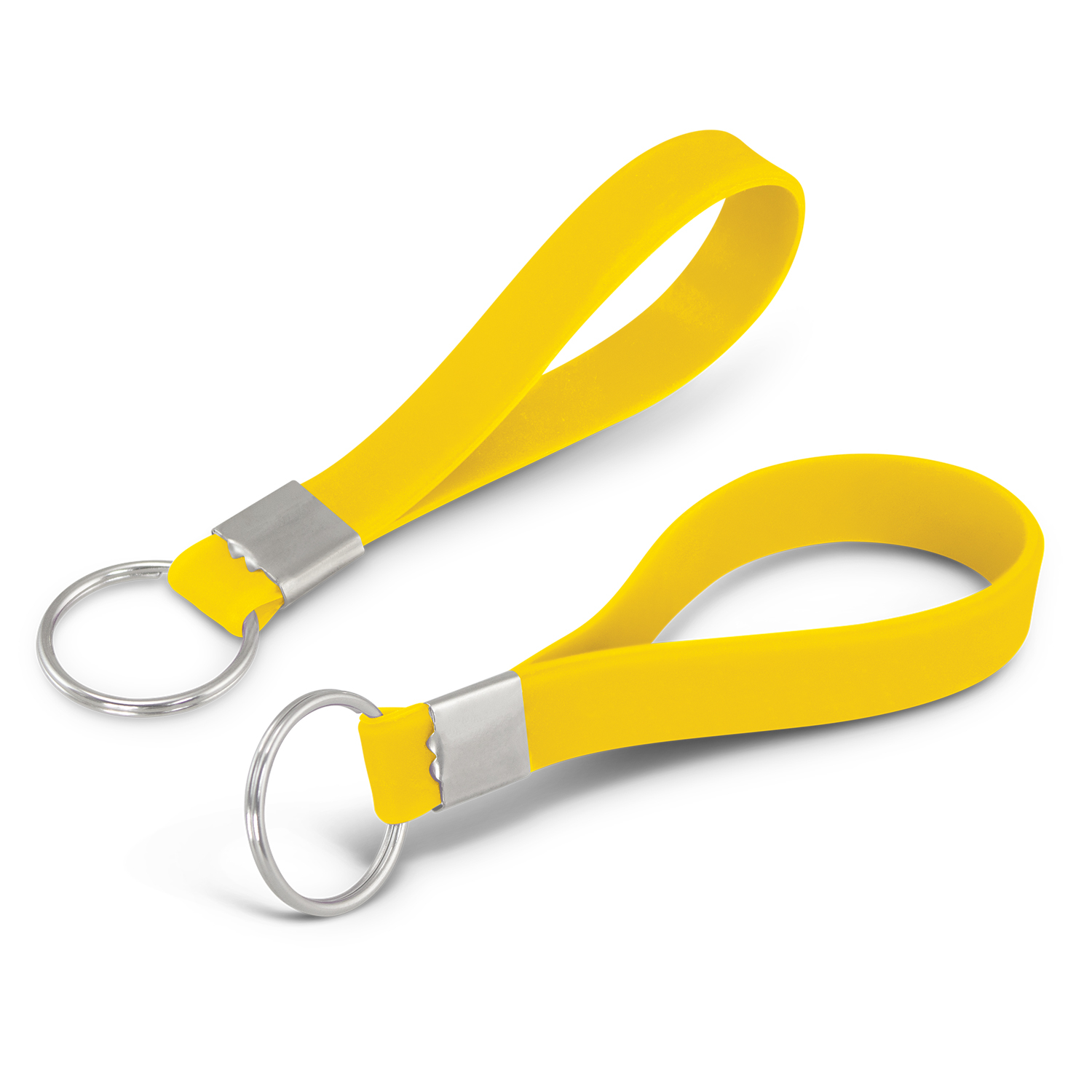 Silicone Key Ring - Debossed - Image 4