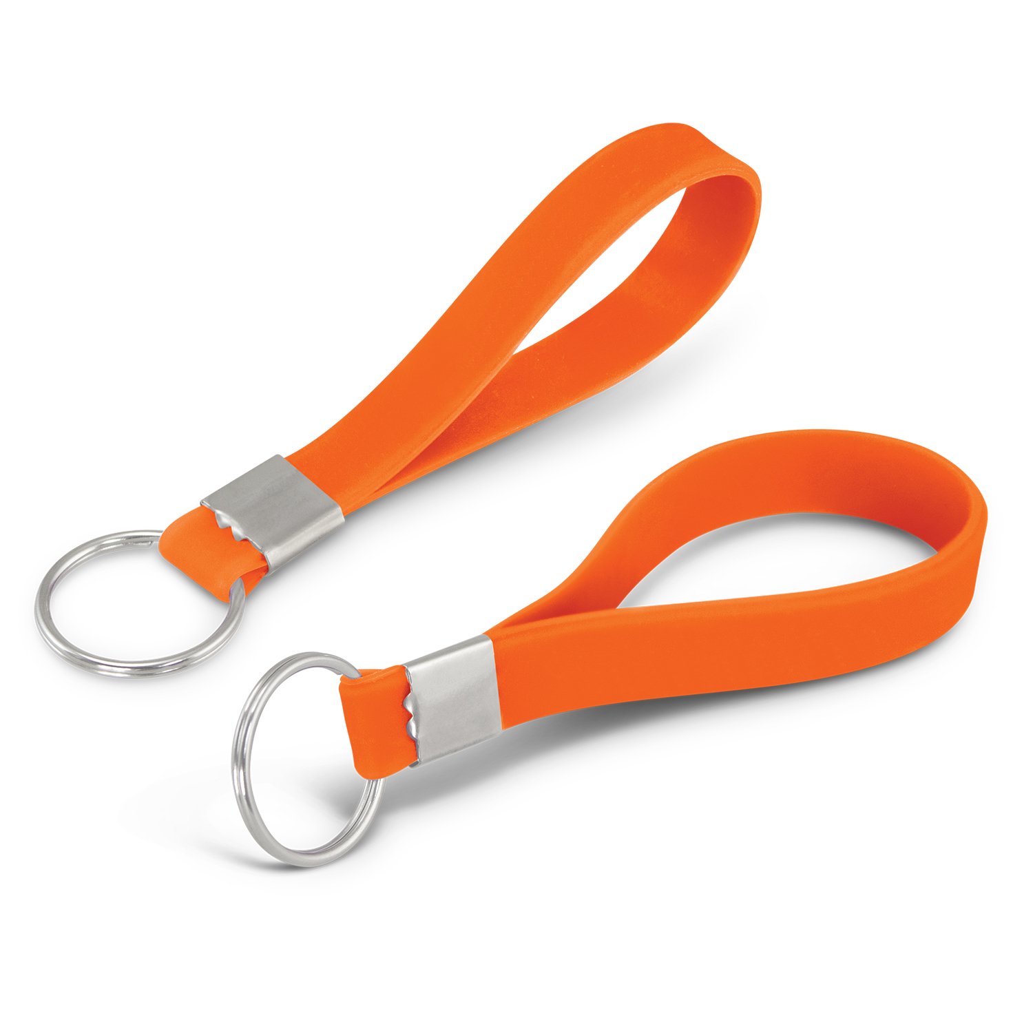 Silicone Key Ring - Debossed - Image 5