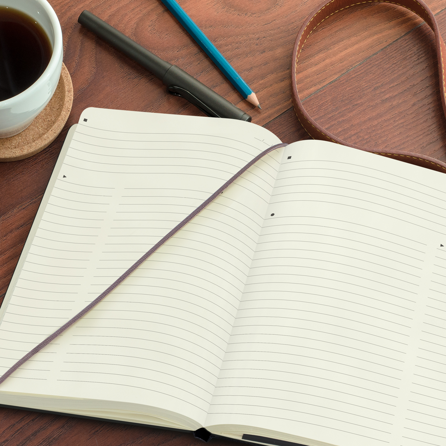 Moleskine Pro Hard Cover Notebook - Large - Image 8
