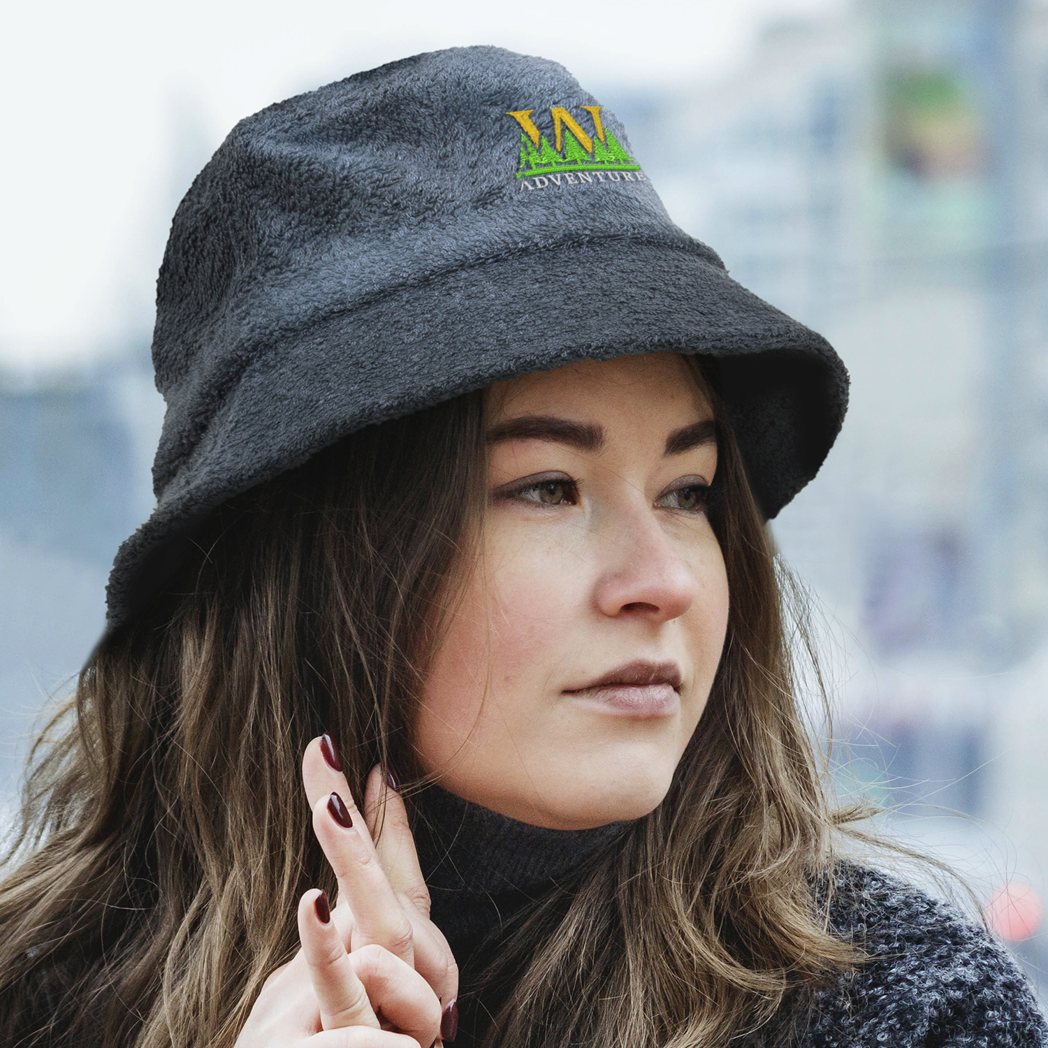 Bondi Terry Towelling Bucket Hat - Image 5