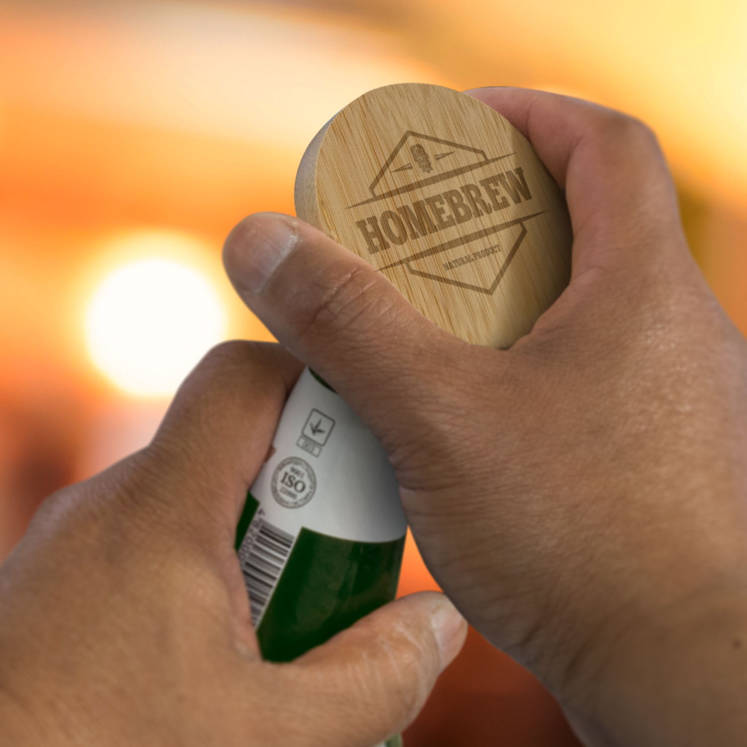 Bamboo Bottle Opener - Image 5