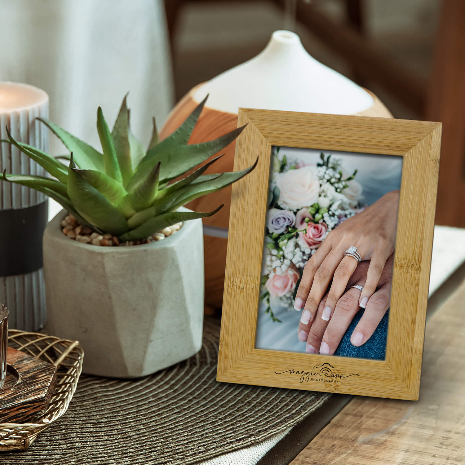 NATURA Bamboo Photo Frame - Image 5