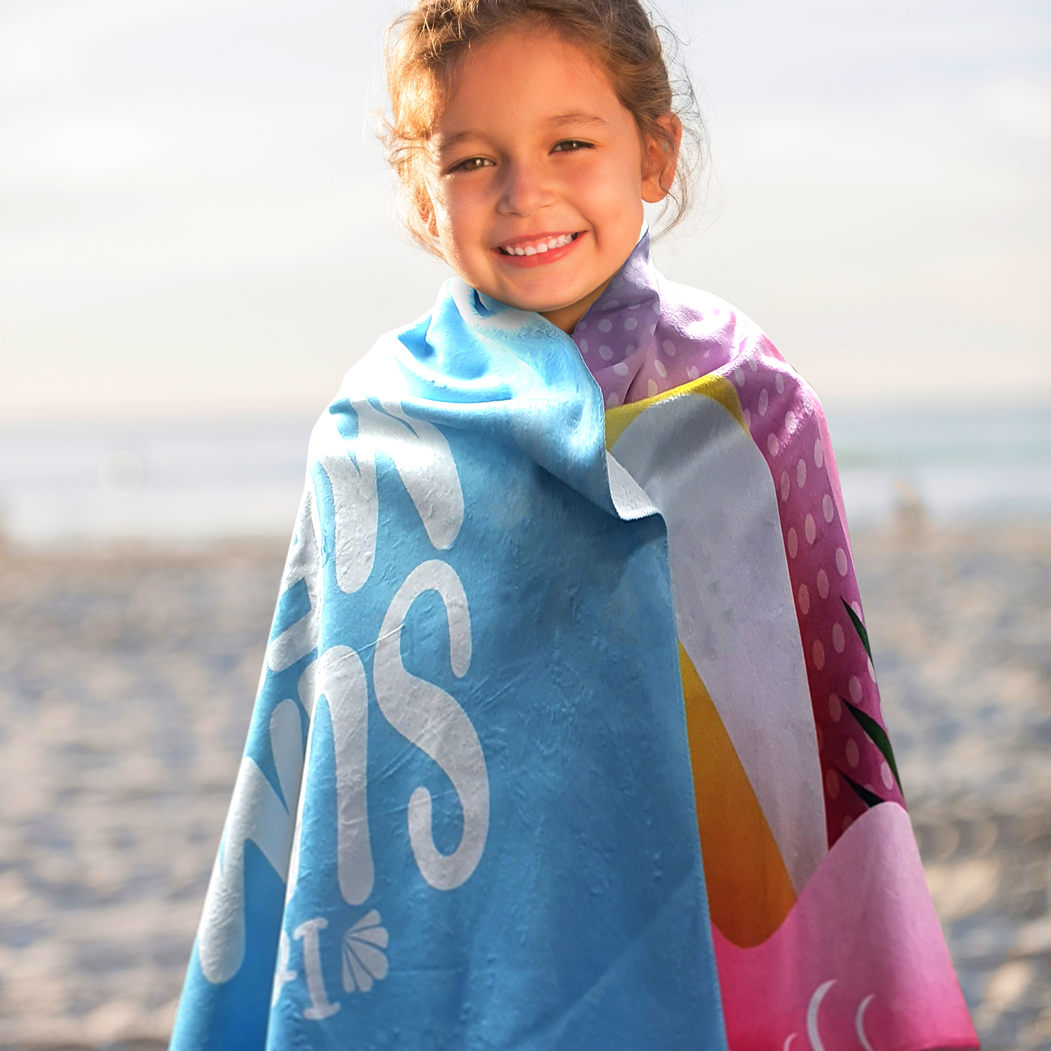 Dune Beach Towel - Full Colour - Image 5