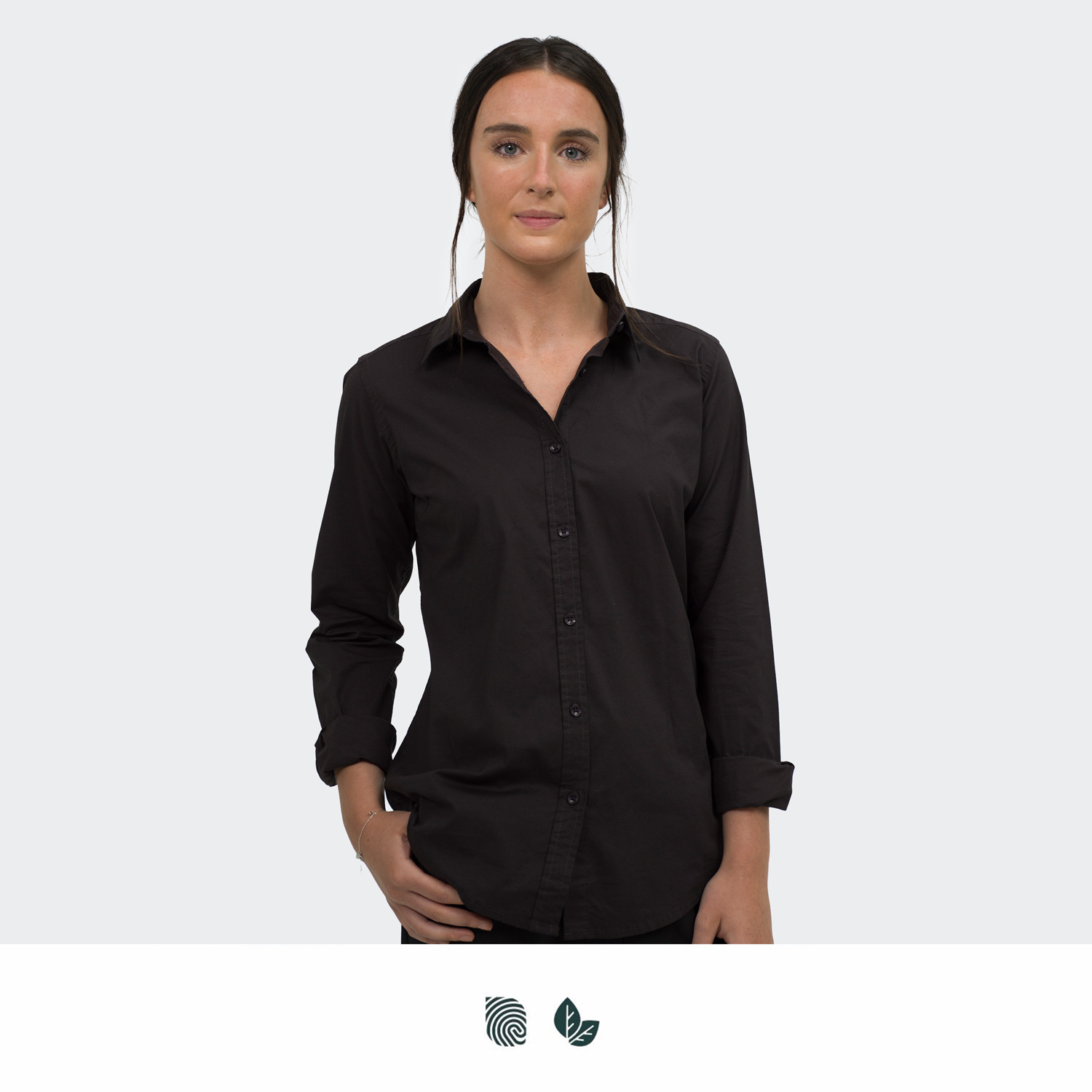 TRENDSWEAR Parker Women's Poplin Shirt - Image 2