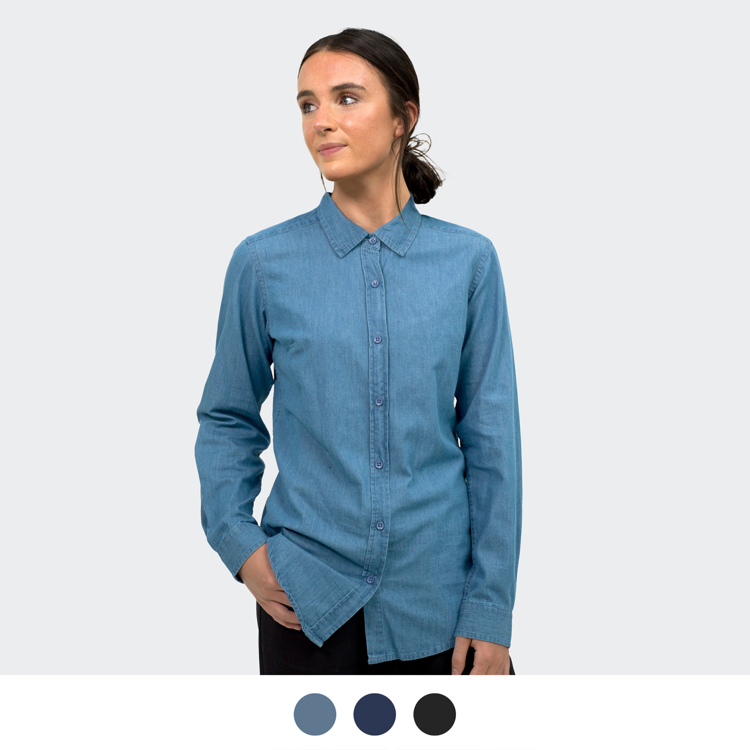 TRENDSWEAR Chester Women's Denim Shirt