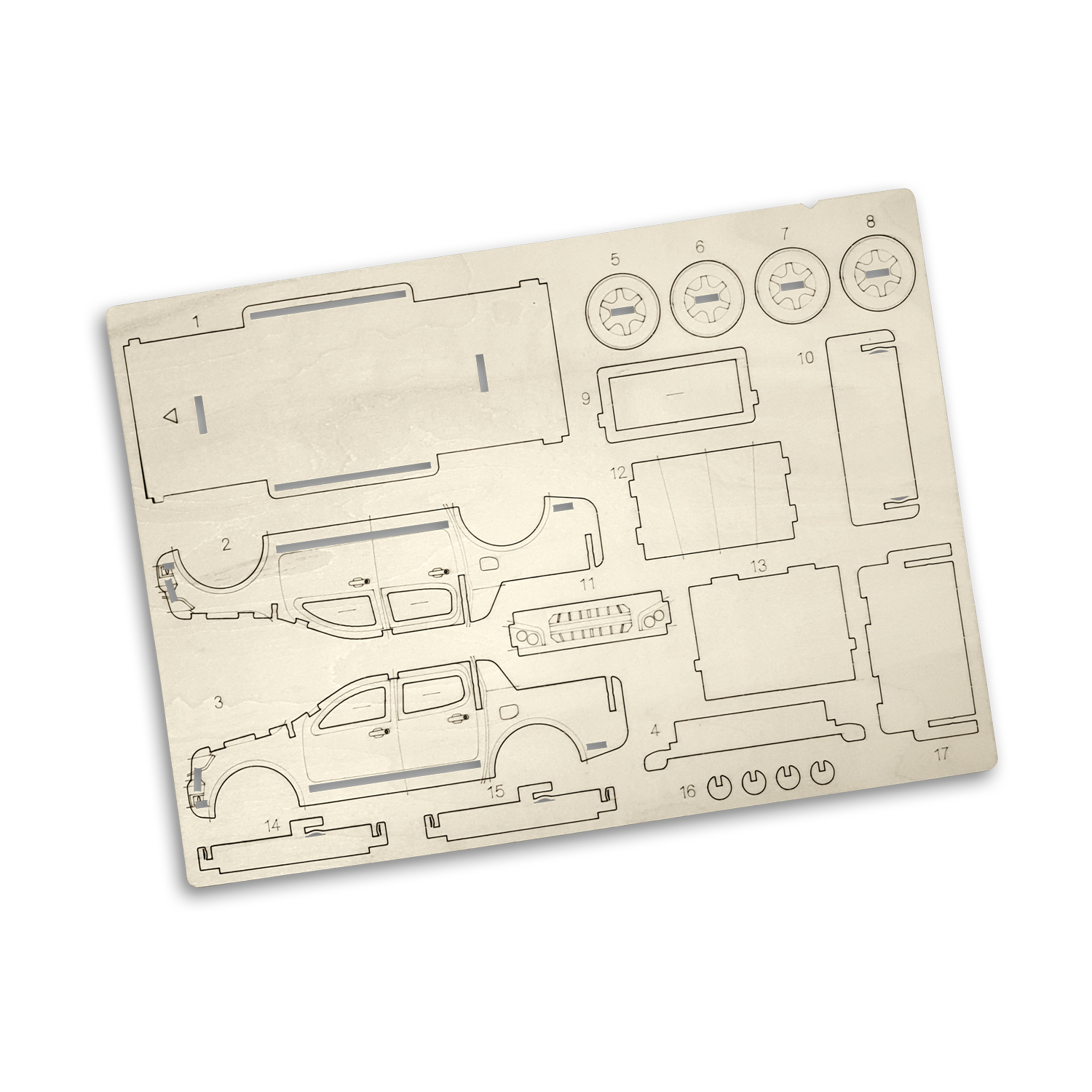 BRANDCRAFT UTE Wooden Model - Image 4