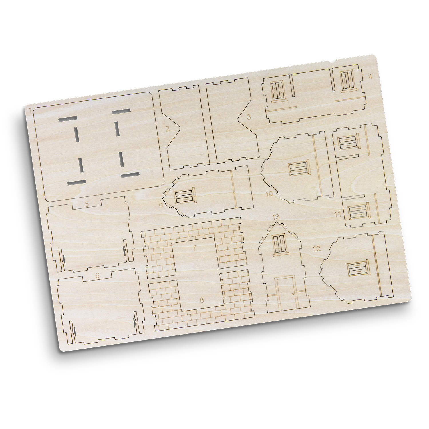 BRANDCRAFT House Wooden Model - Image 4