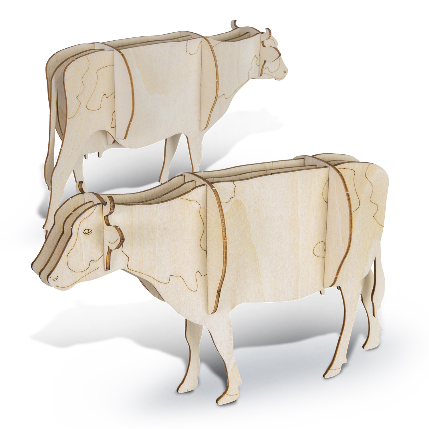 BRANDCRAFT Cow Wooden Model - Image 7