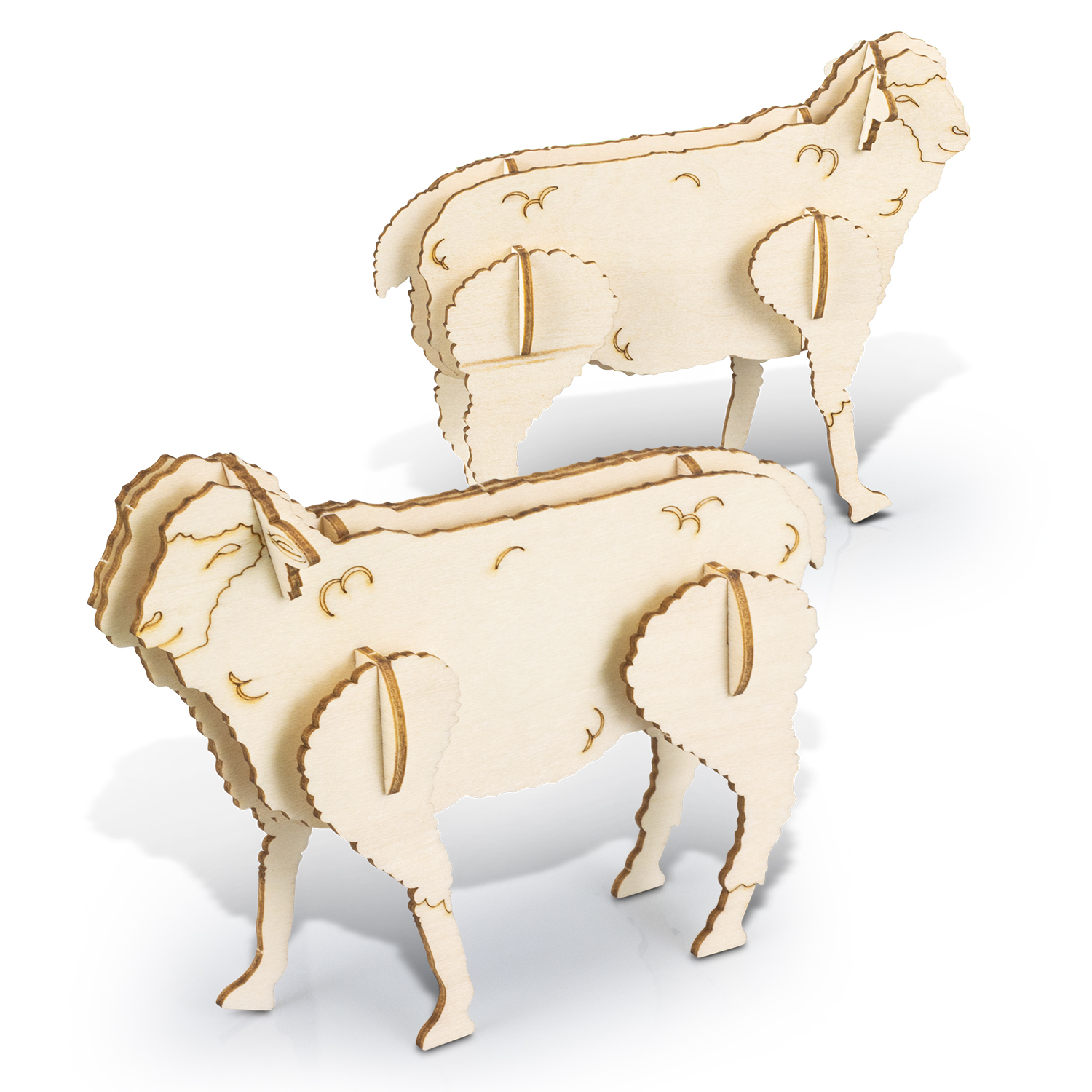BRANDCRAFT Sheep Wooden Model - Image 3