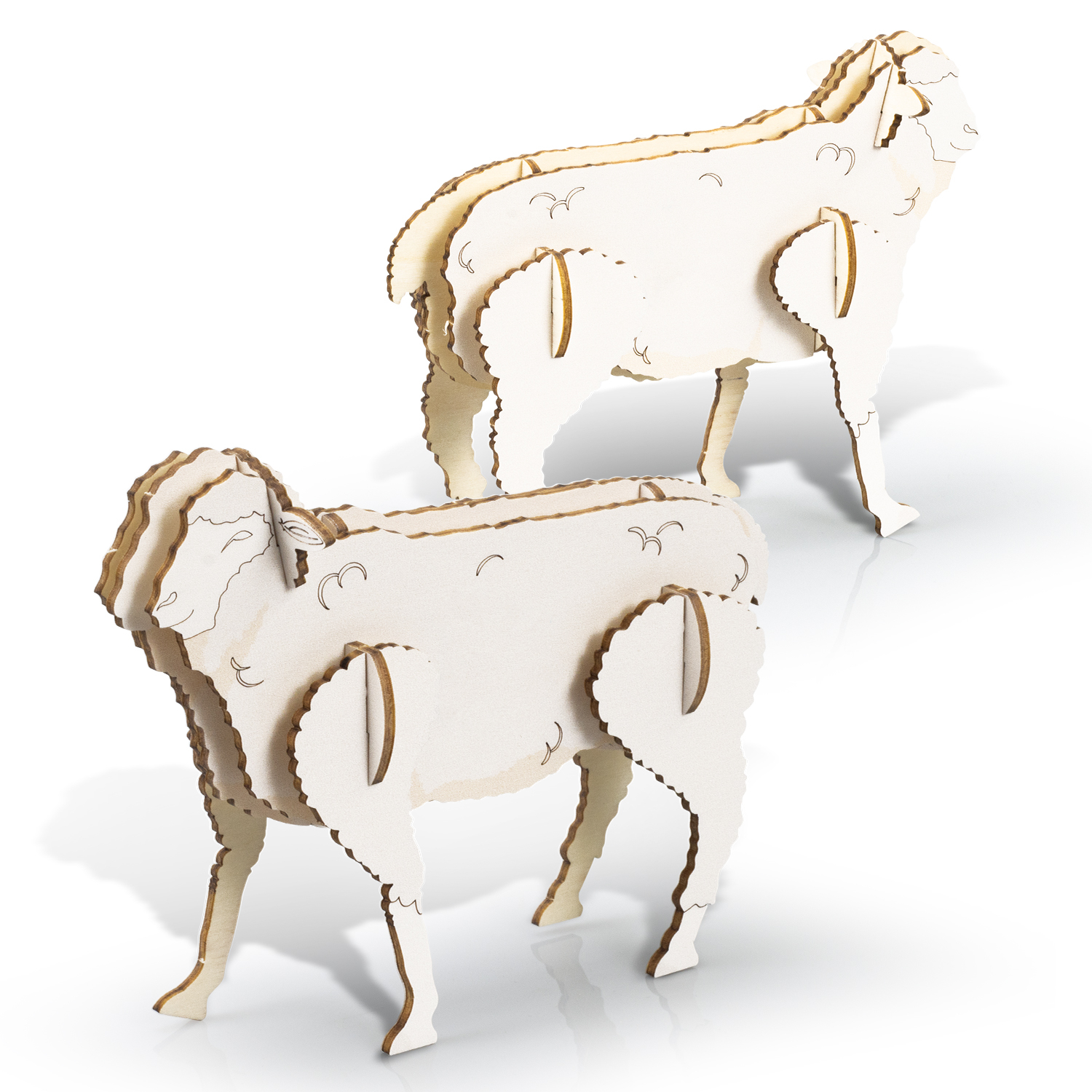 BRANDCRAFT Sheep Wooden Model - Image 6