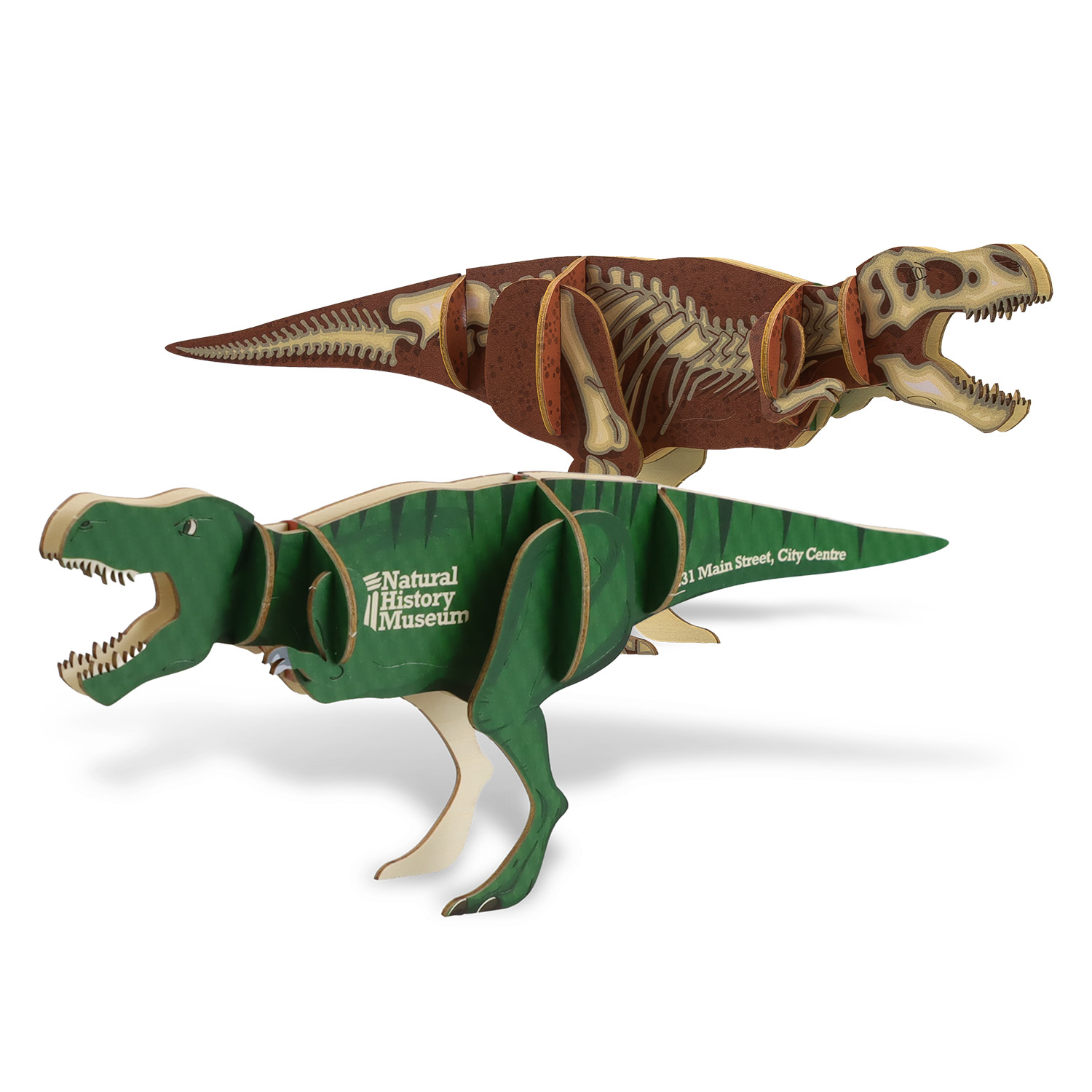 BRANDCRAFT Tyrannosaurus Rex Wooden Model - Image 5