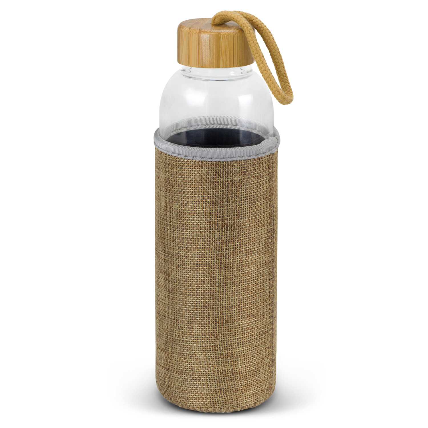 Eden Glass Bottle - Natural Sleeve - Image 3