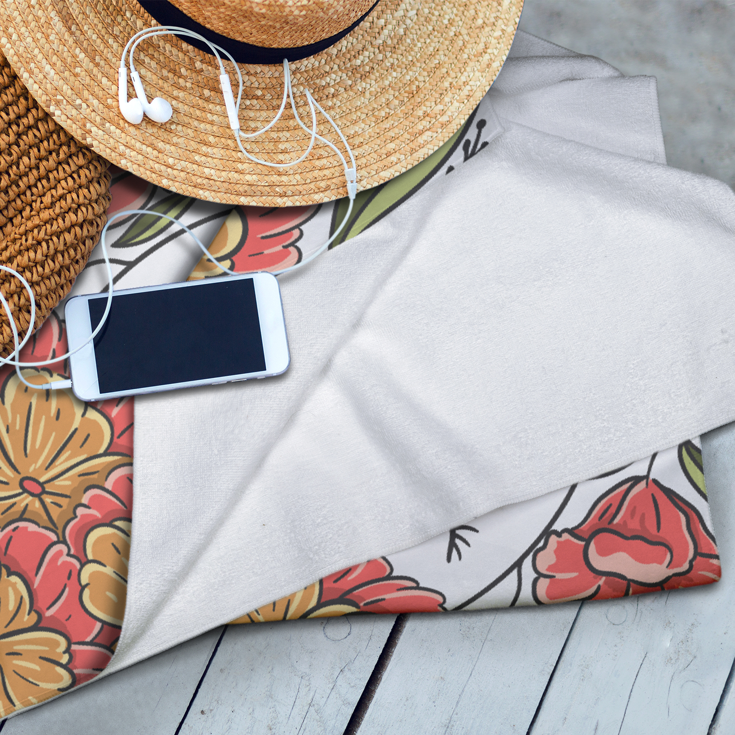 Ocean XL Beach Towel - Full Colour - Image 6