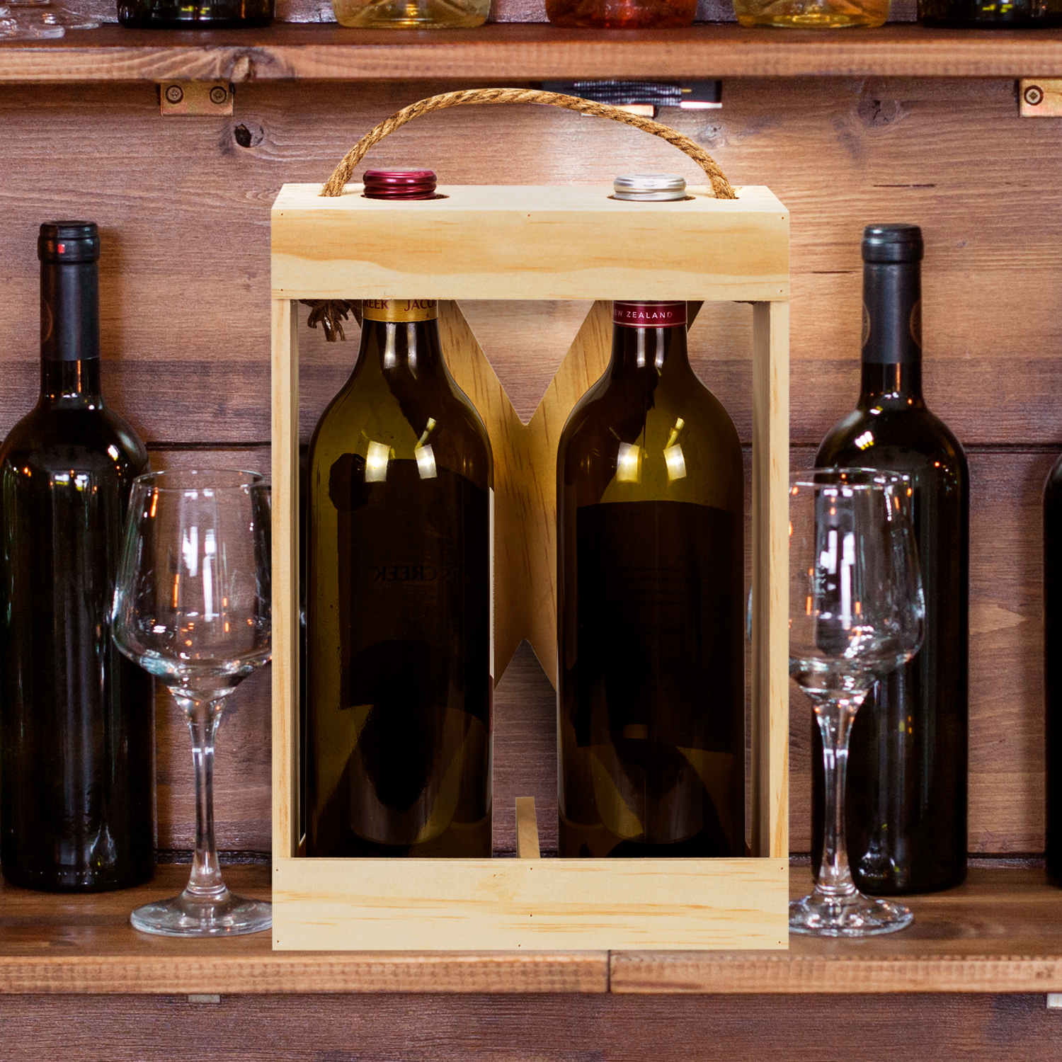 Catalonia Wine Crate - Double - Image 6