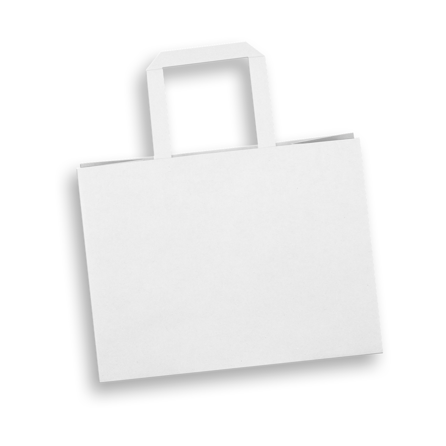 Medium Flat Handle Paper Bag Landscape - Image 4