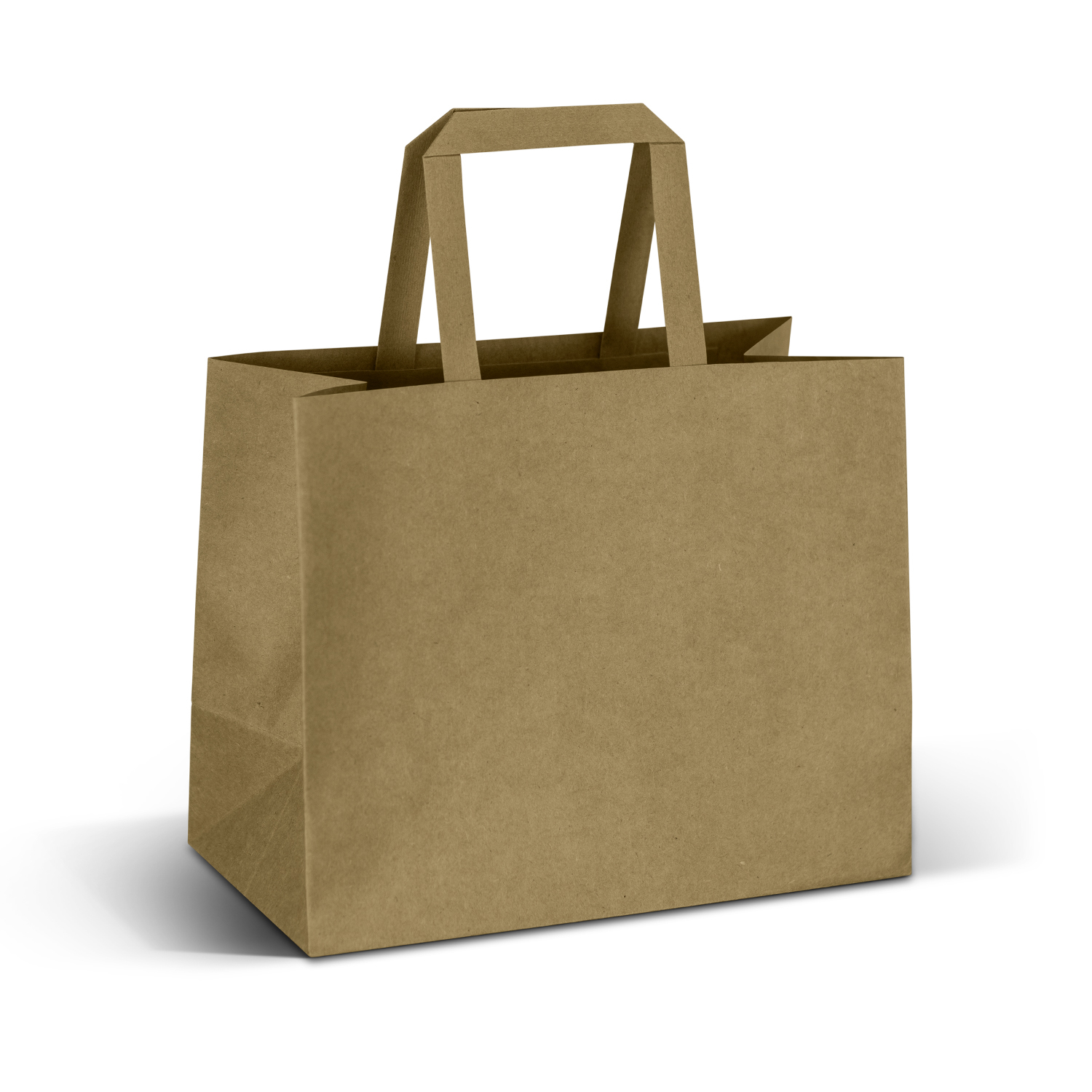 Medium Flat Handle Paper Bag Landscape - Image 6