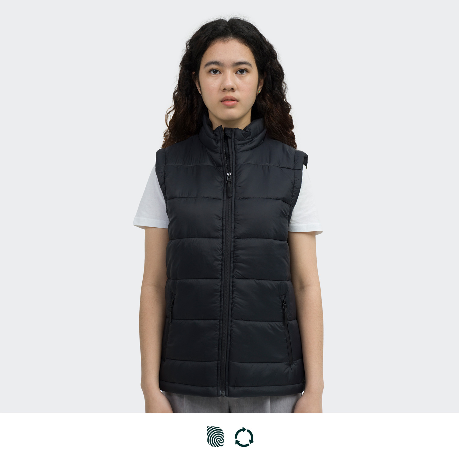 TRENDSWEAR Milford Womens Puffer Vest - Image 2