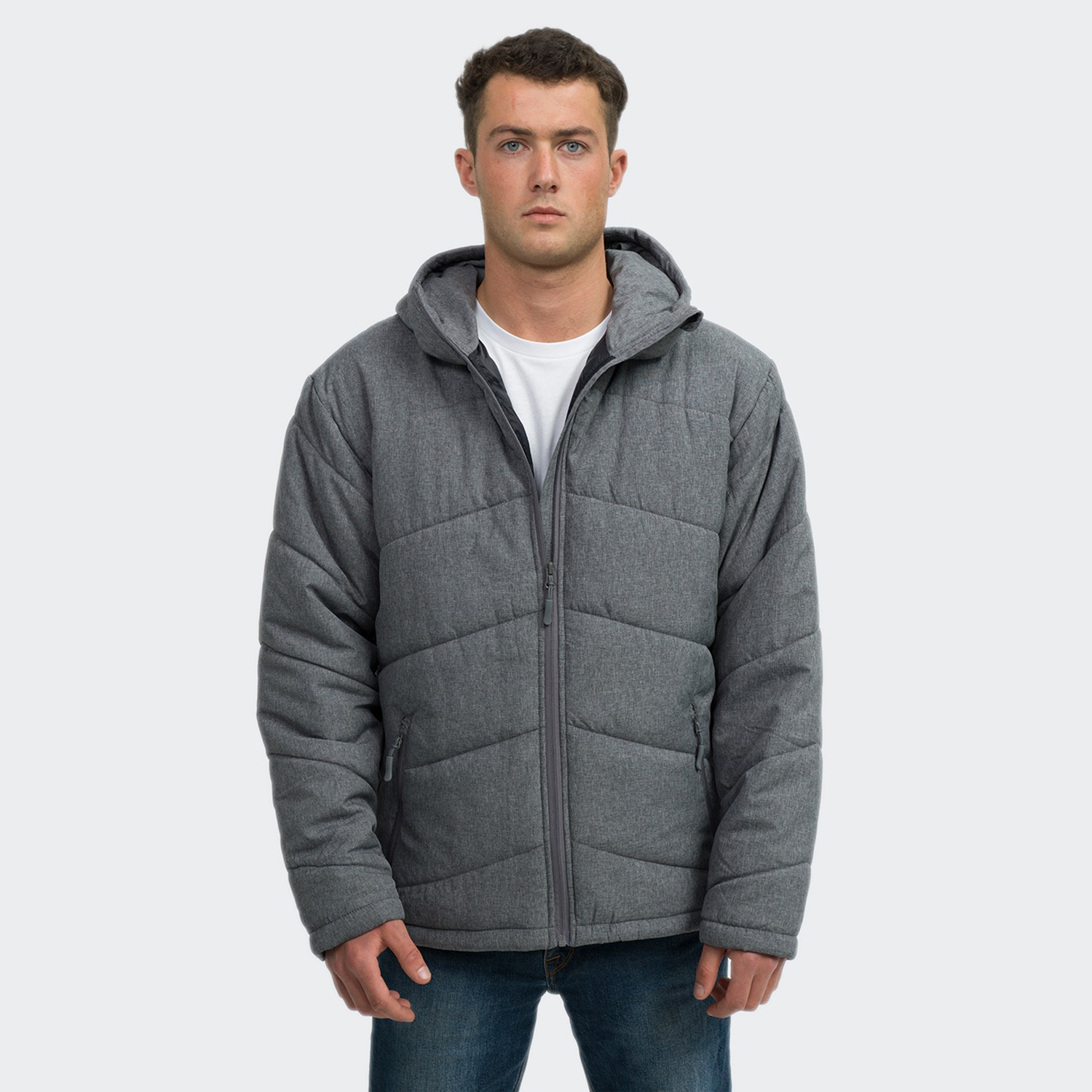 TRENDSWEAR Newport Mens Puffer Jacket - Image 3