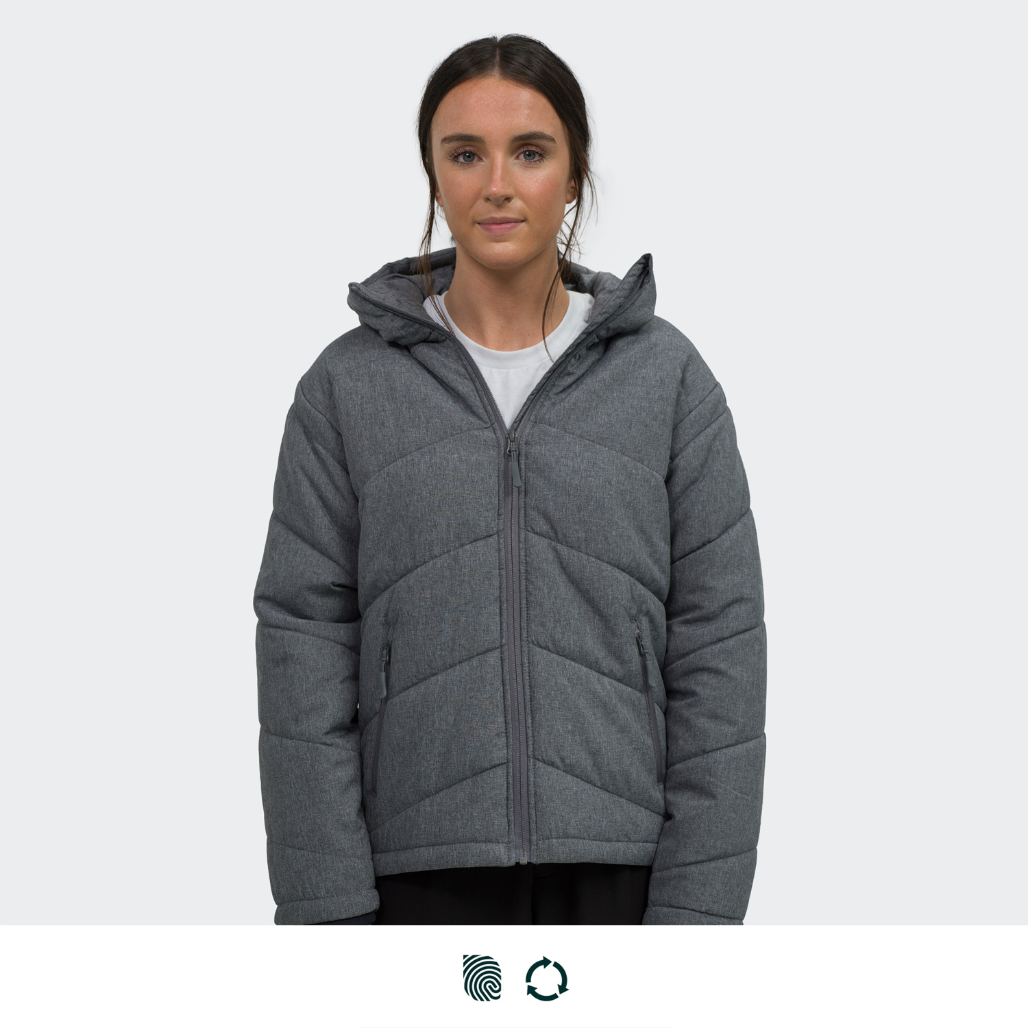 TRENDSWEAR Newport Womens Puffer Jacket - Image 2