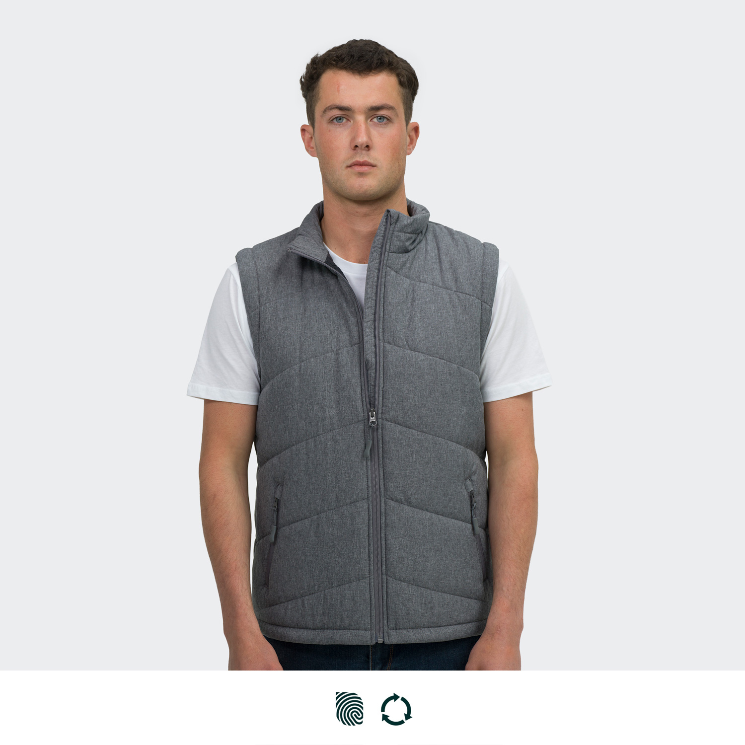 TRENDSWEAR Newport Mens Puffer Vest - Image 2