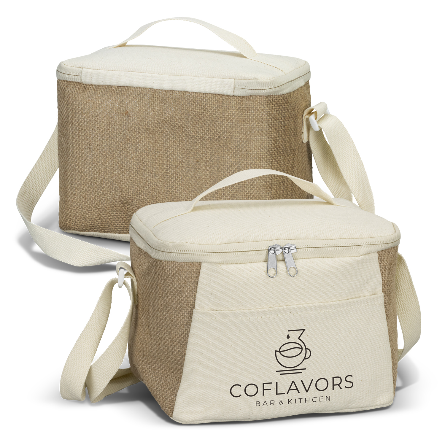 Jute Cooler Bag - Image 2