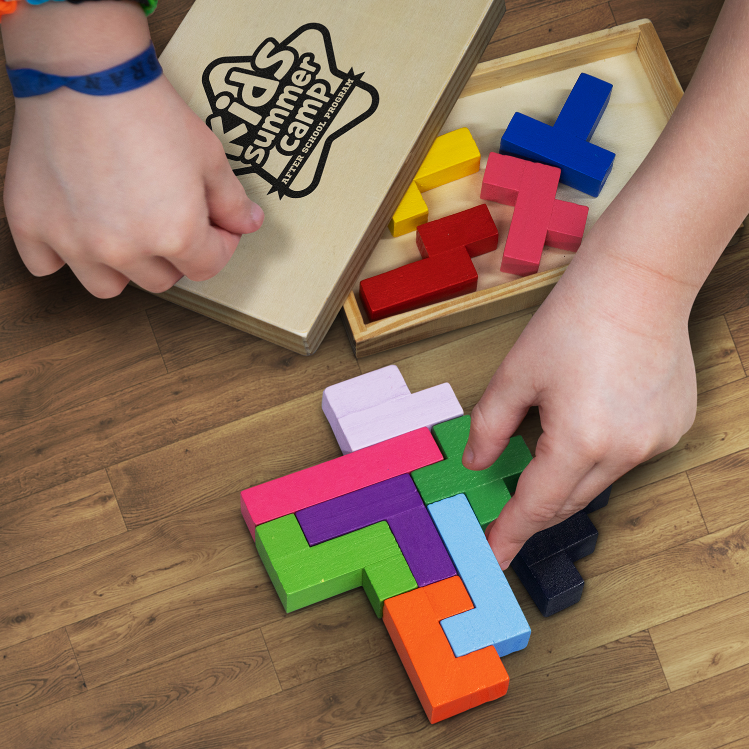 Pentomino Wooden Puzzle - Image 8