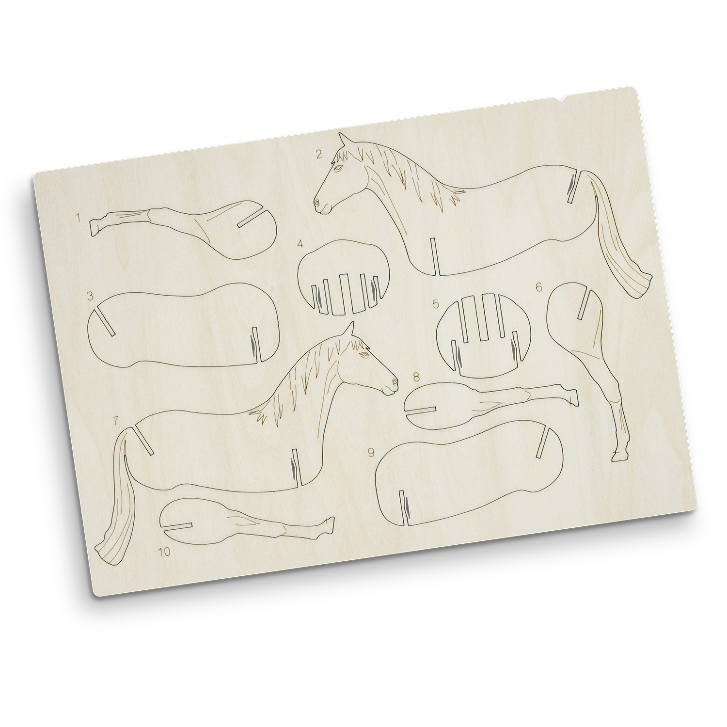 BRANDCRAFT Horse Wooden Model - Image 4