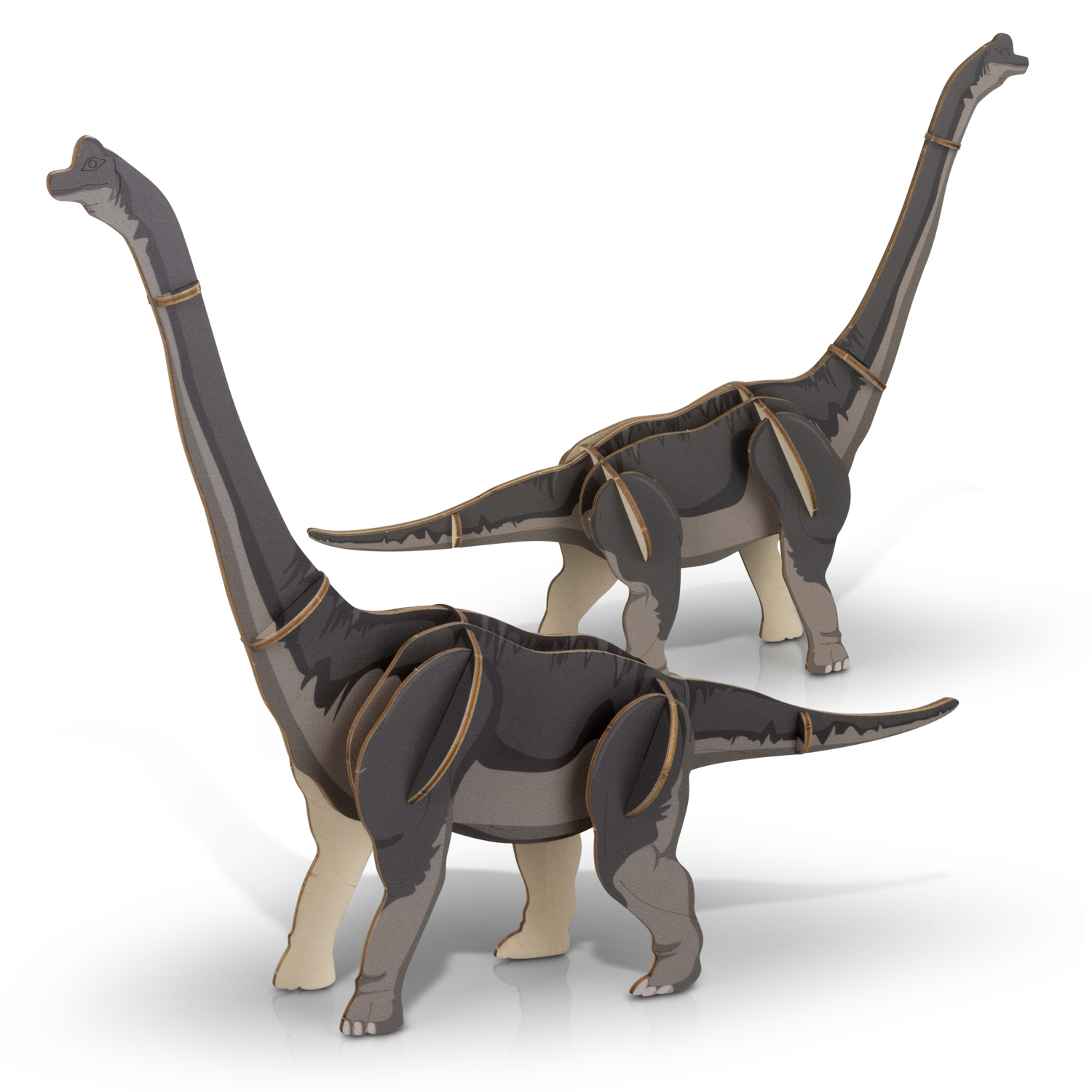 BRANDCRAFT Brachiosaurus Wooden Model - Image 7