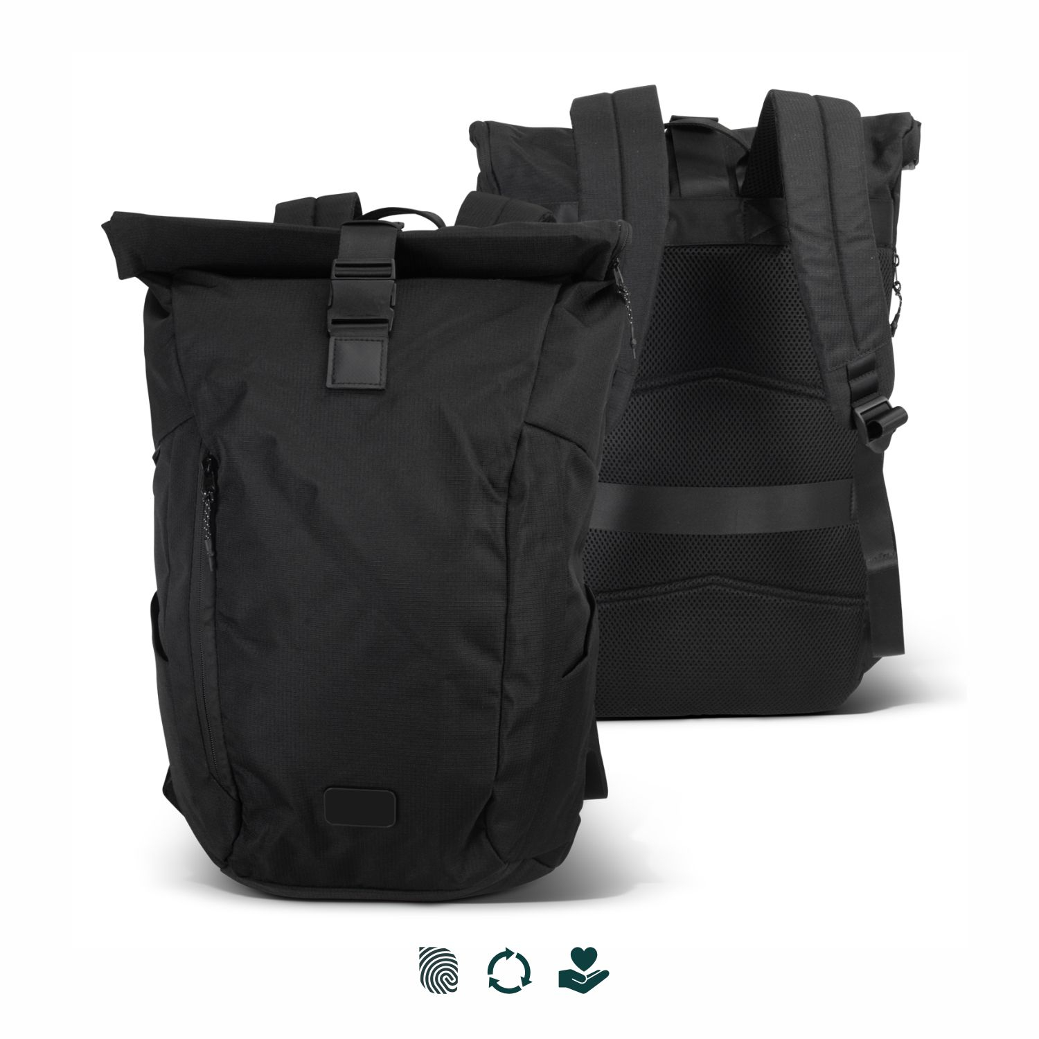 SPICE Waste2Gear Roll Up Computer Backpack