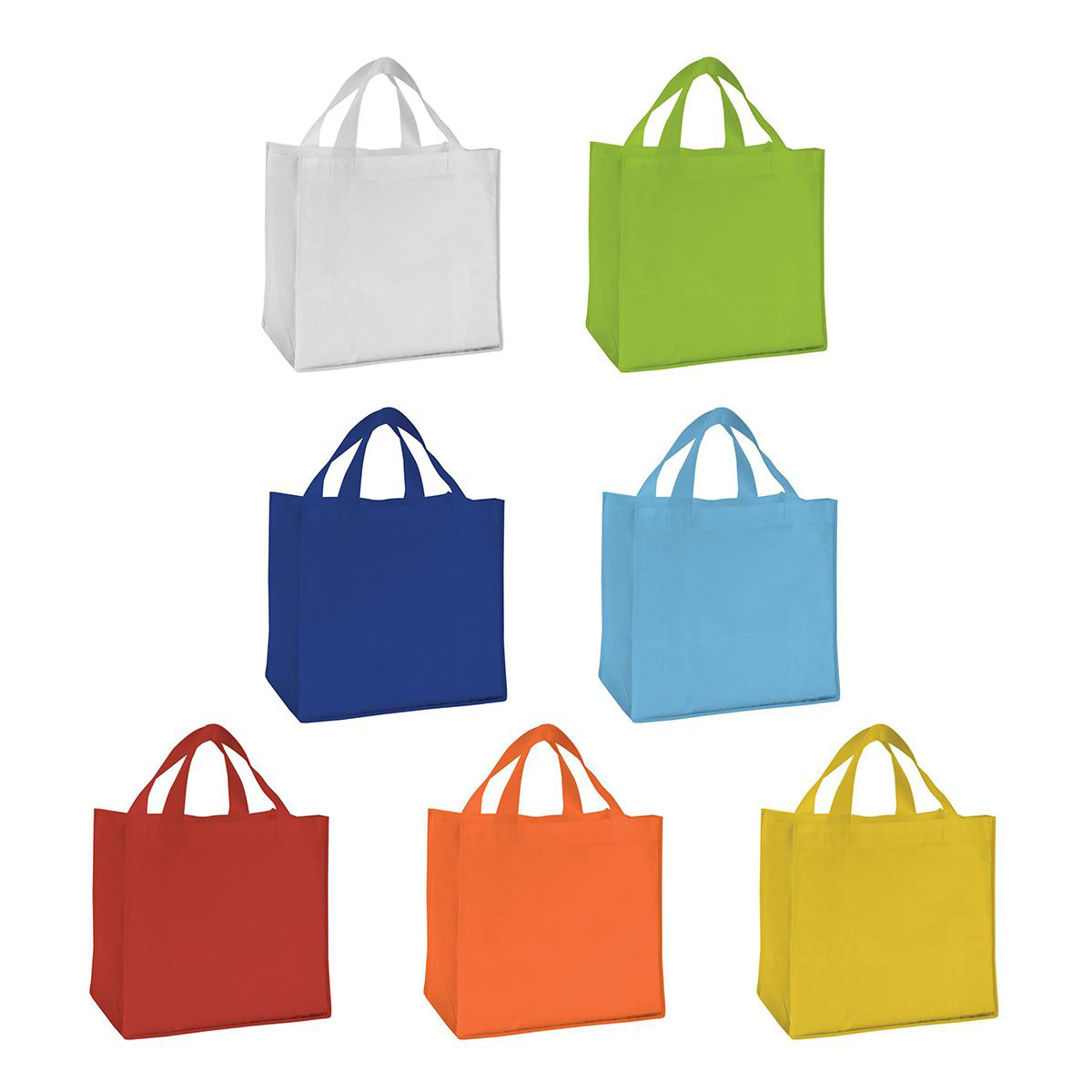 CITY SHOPPING NON-WOVEN TOTE BAG