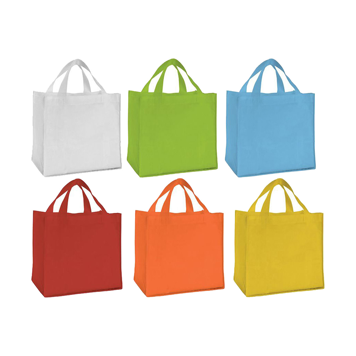 CITY SHOPPING NON-WOVEN TOTE BAG