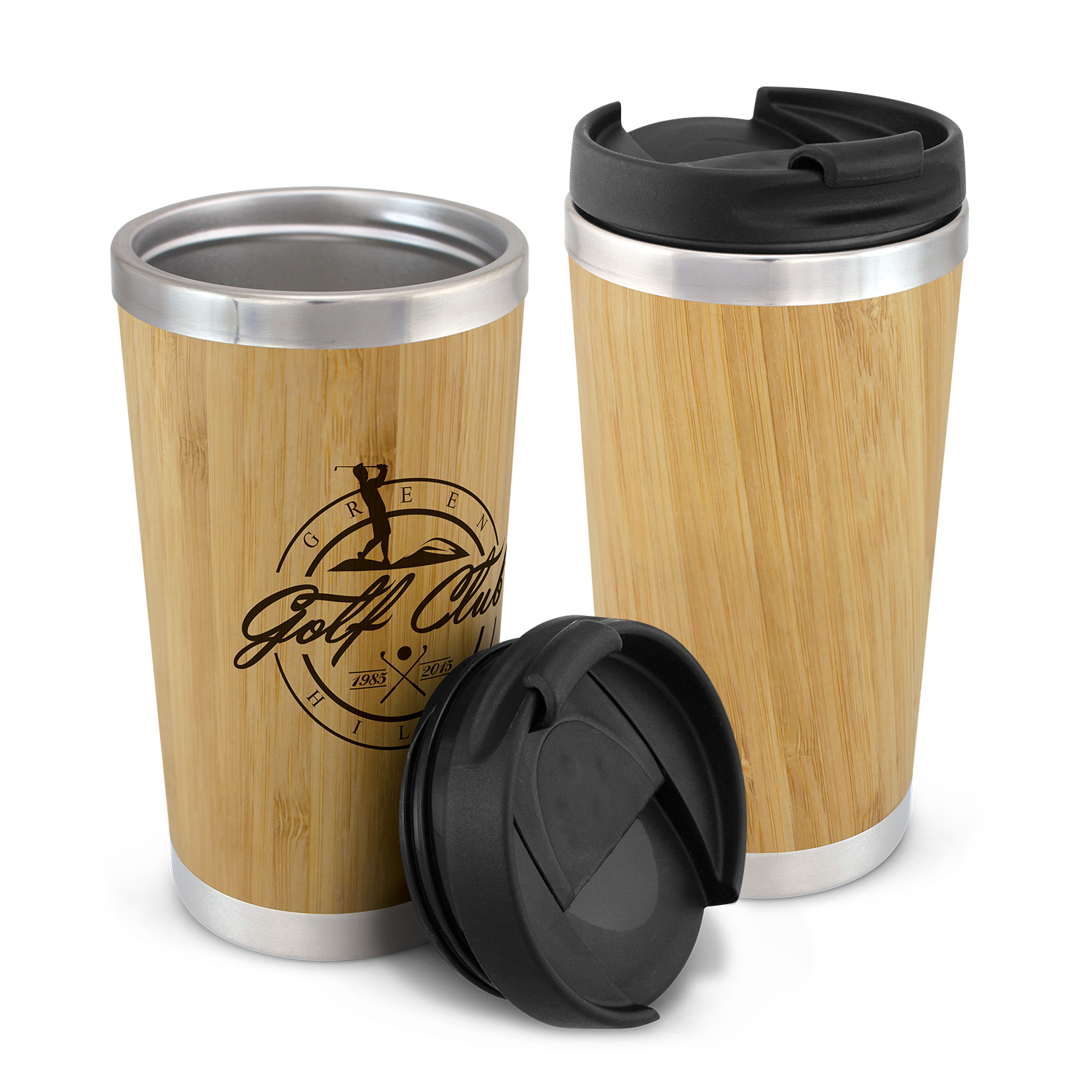Bamboo Double Wall Cup - Image 2