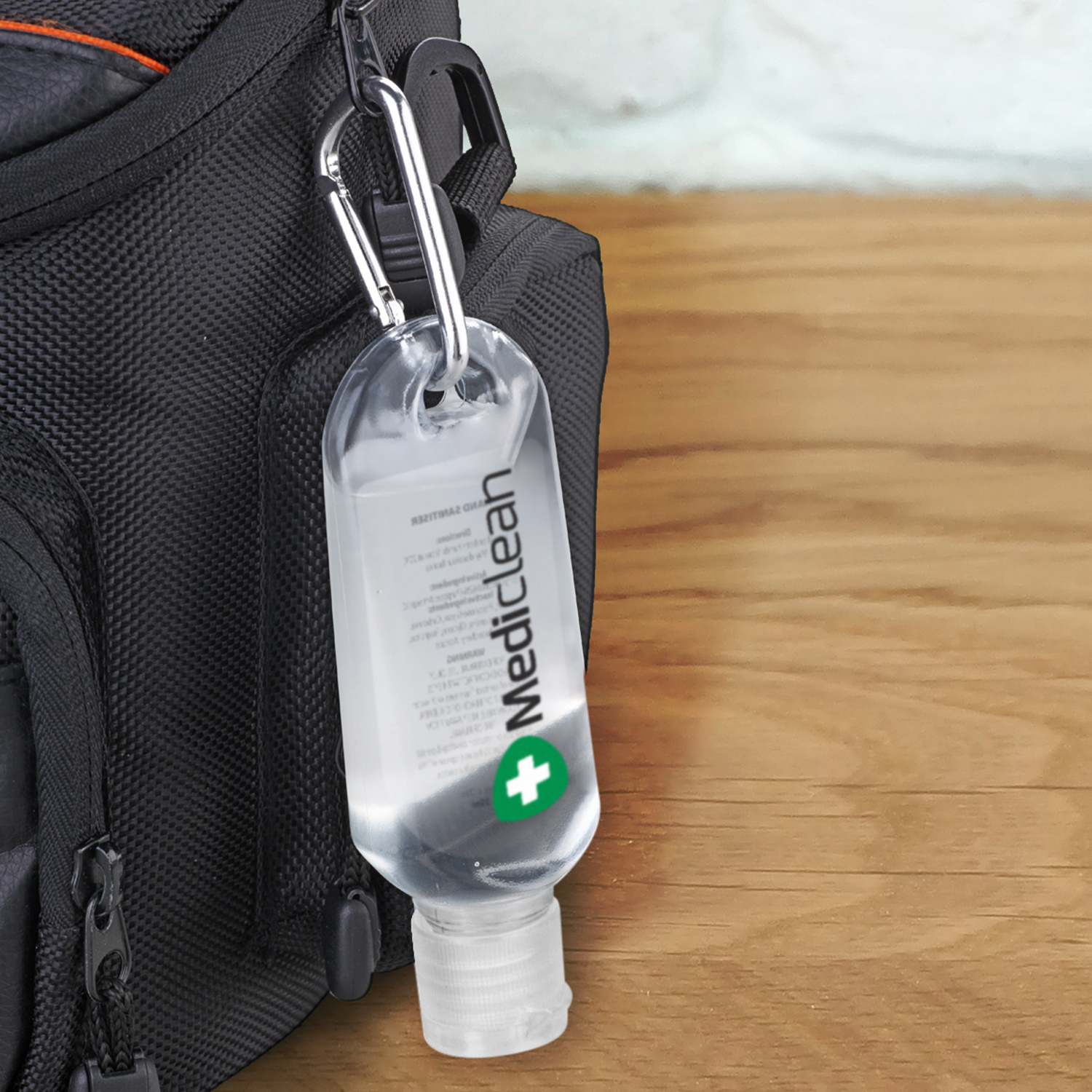 Carabiner Hand Sanitiser 55ml - Image 4