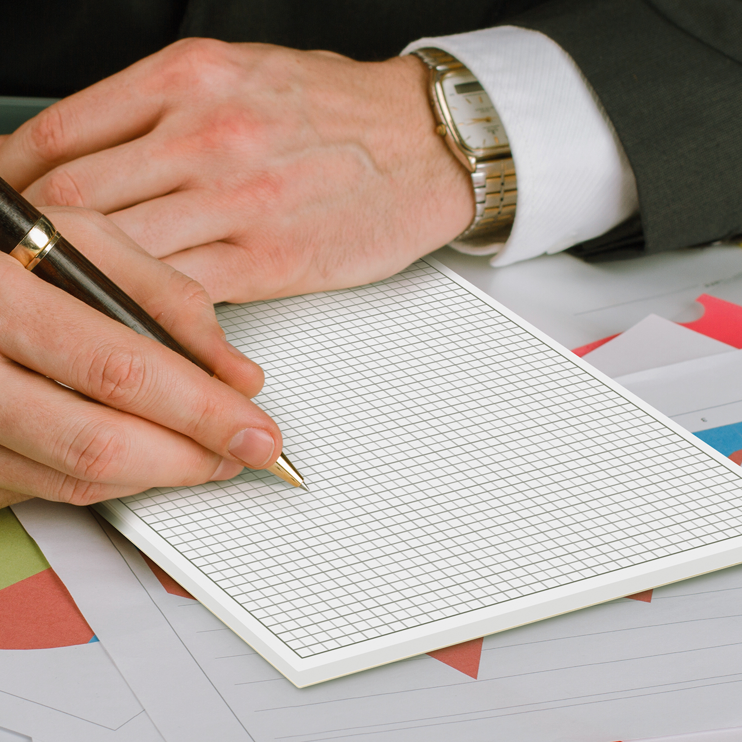 Graph Note Pad - A4 - Image 2