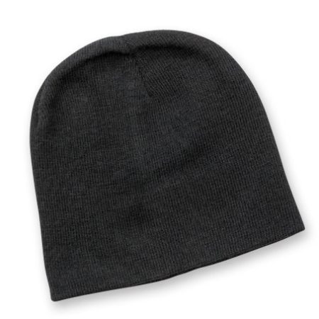 PLUSH MERINO BEANIE - BLACK