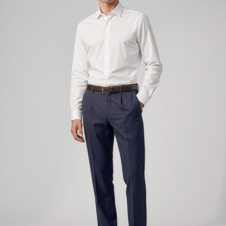 Mens Classic Pleat Pant